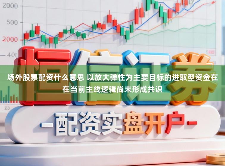 场外股票配资什么意思 以放大弹性为主要目标的进取型资金在在当前主线逻辑尚未形成共识
