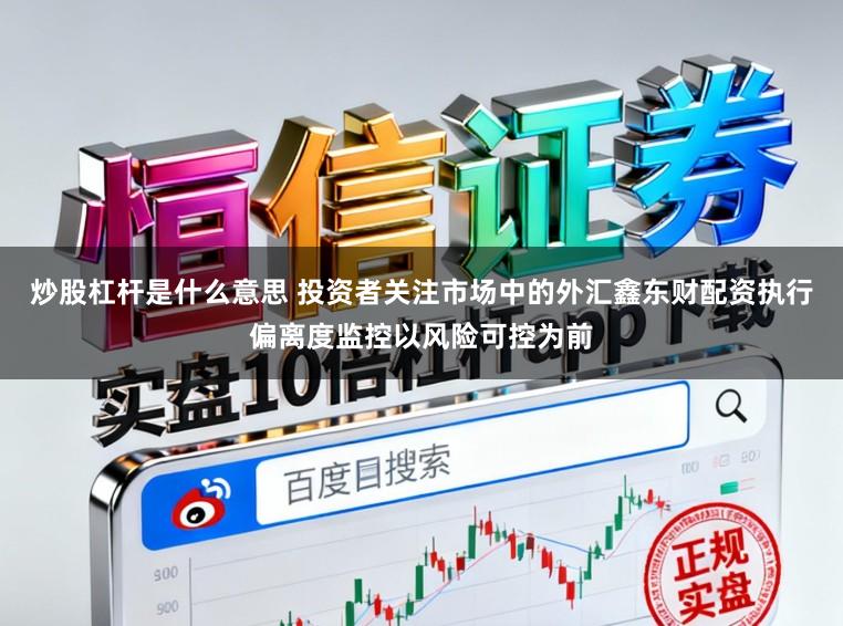 炒股杠杆是什么意思 投资者关注市场中的外汇鑫东财配资执行偏离度监控以风险可控为前