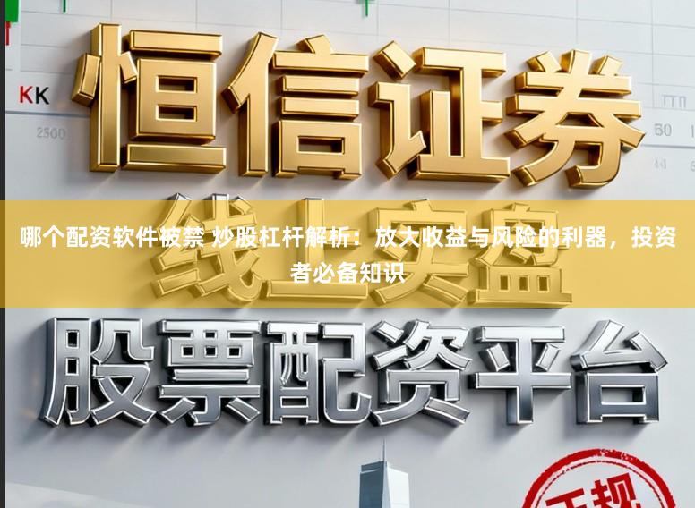 哪个配资软件被禁 炒股杠杆解析：放大收益与风险的利器，投资者必备知识